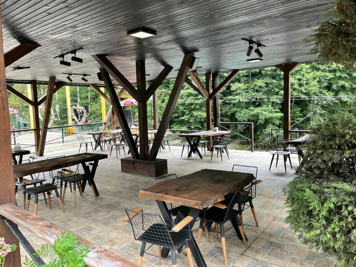 Medi Soho Bungalov Cafe Bed & Breakfast Rize Bagian luar foto